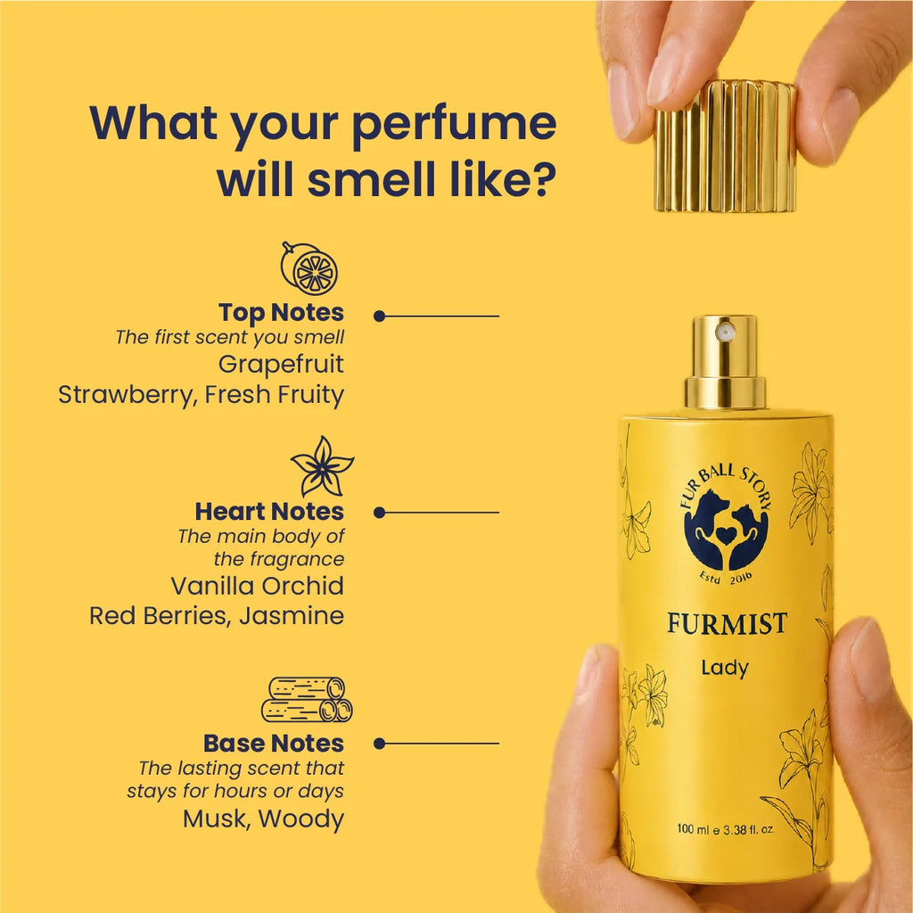 Fur Ball Story Furmist Lady Dog Perfume