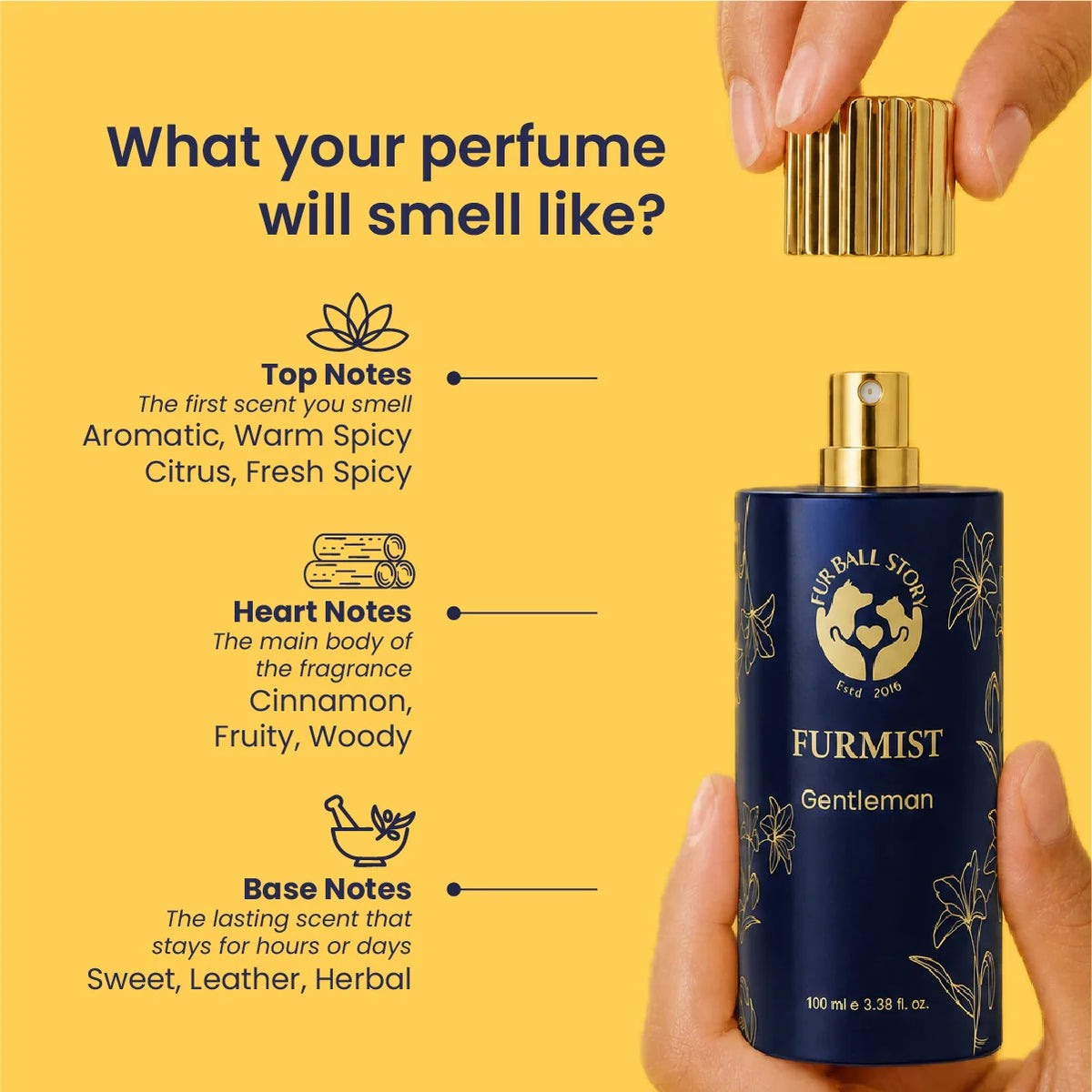 Fur Ball Story Furmist Gentleman Dog Perfume