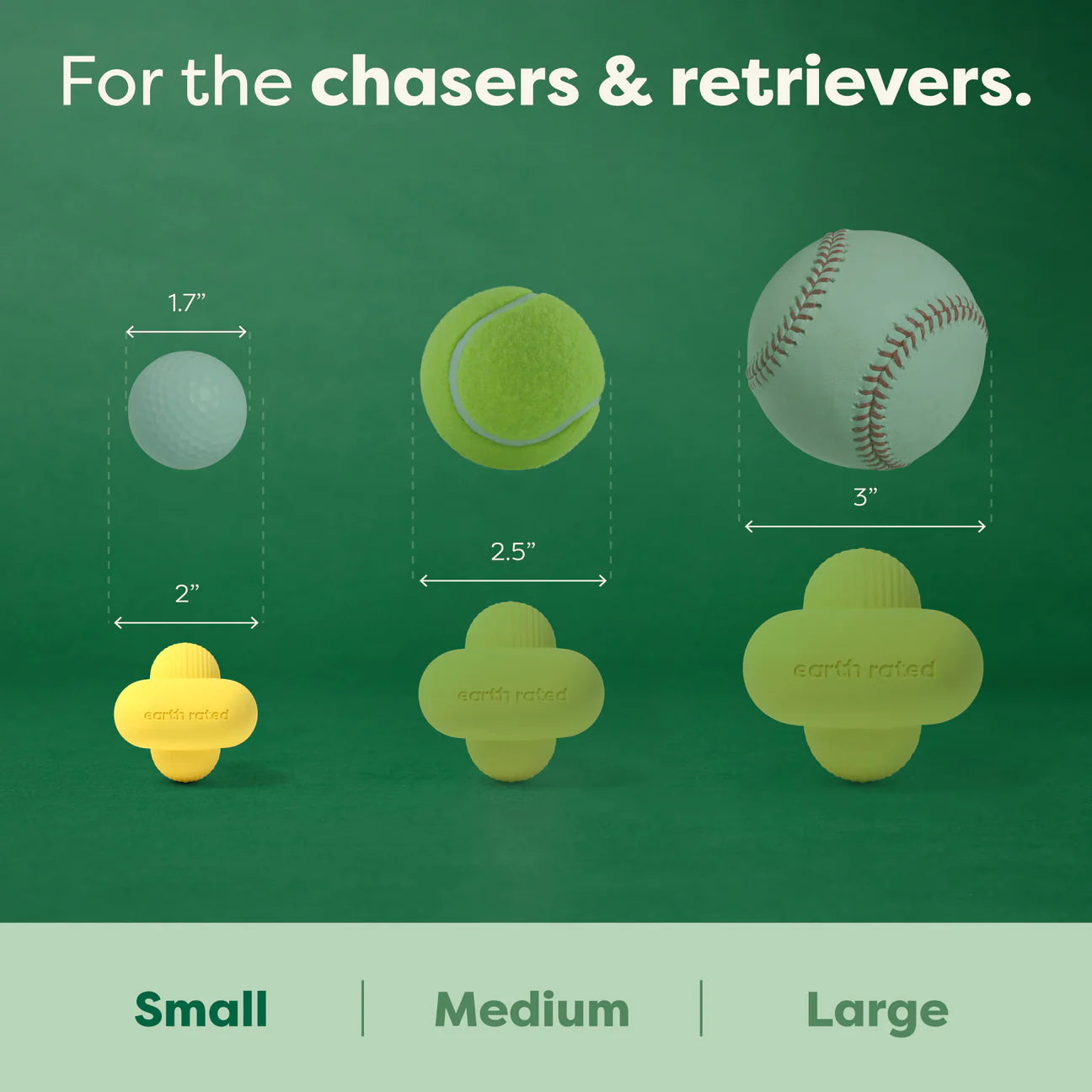 Earth Rated - Rubber Fetch Toy