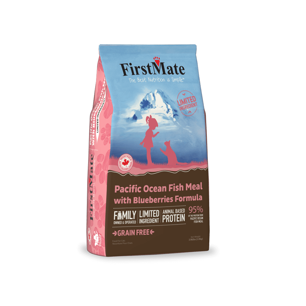 FirstMate - Cat Grain Free LID Pacific Ocean Fish Meal with Blueberries