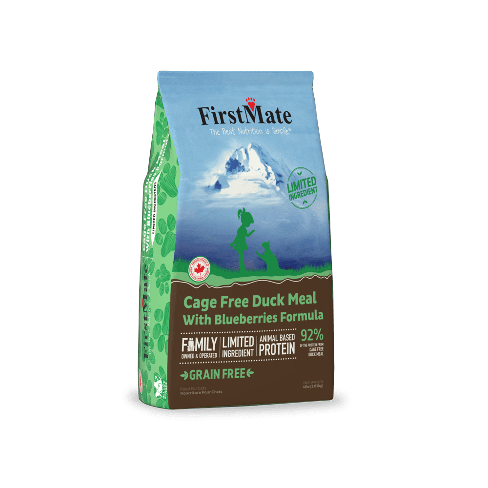 FirstMate - Cat Grain Free LID Cage-Free Duck & Blueberry