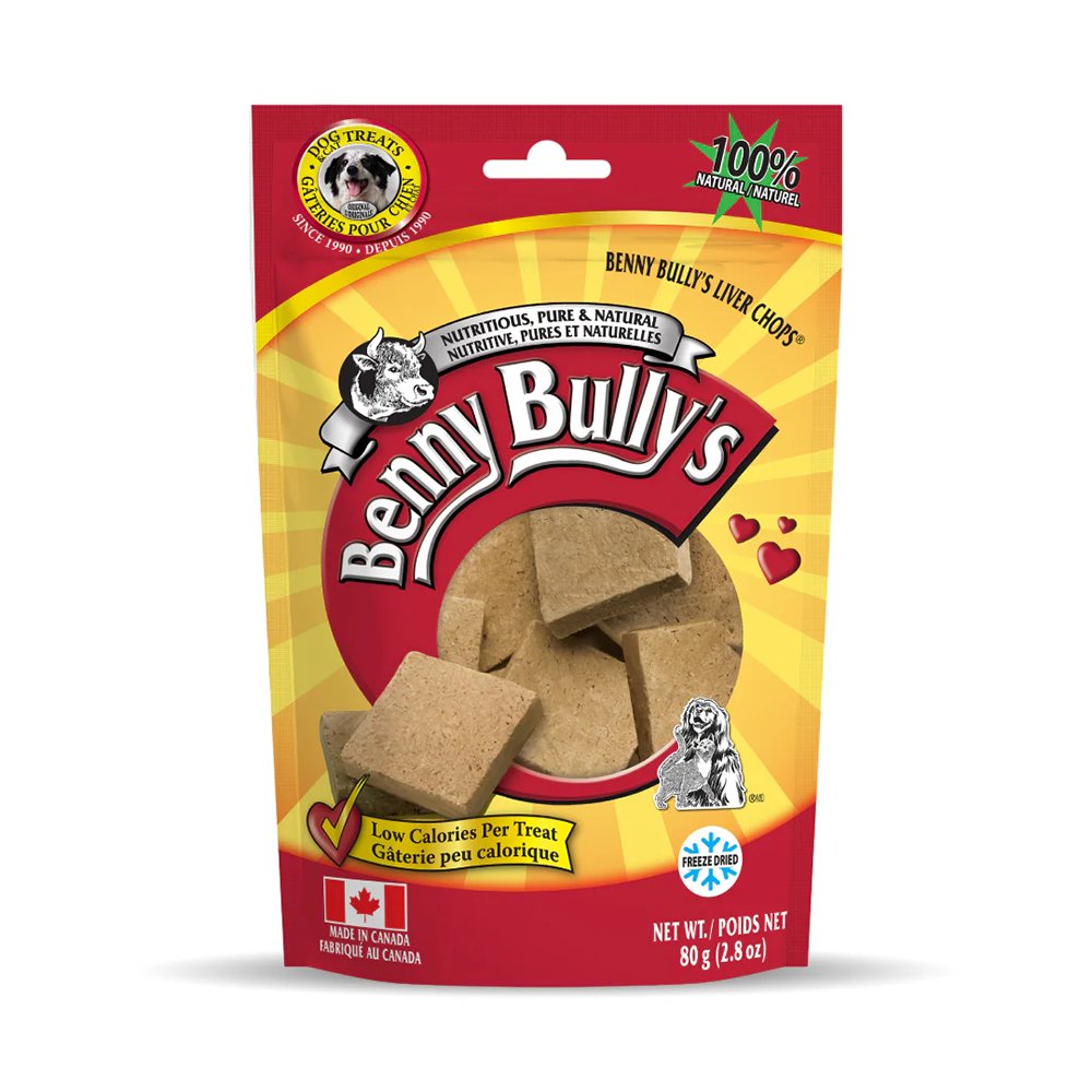 Benny Bully - Liver Chops Original Dog