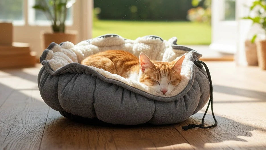 Bowsers "The Buttercup" Bed - Pumice