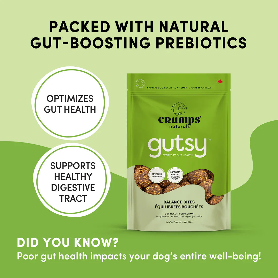 Crumps Naturals Gutsy Balance Bites