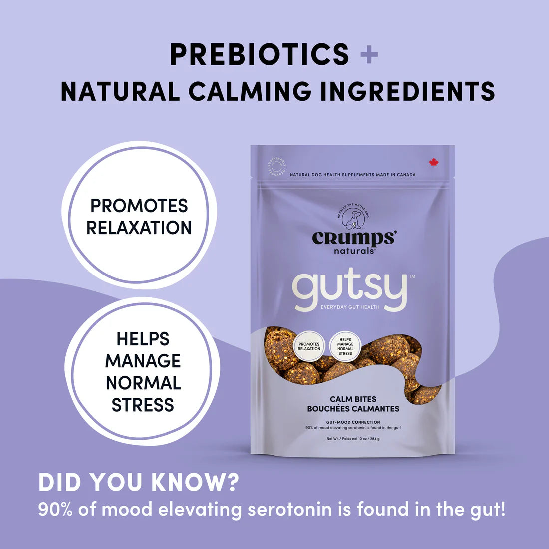 Crumps Naturals Gutsy Calm Bites