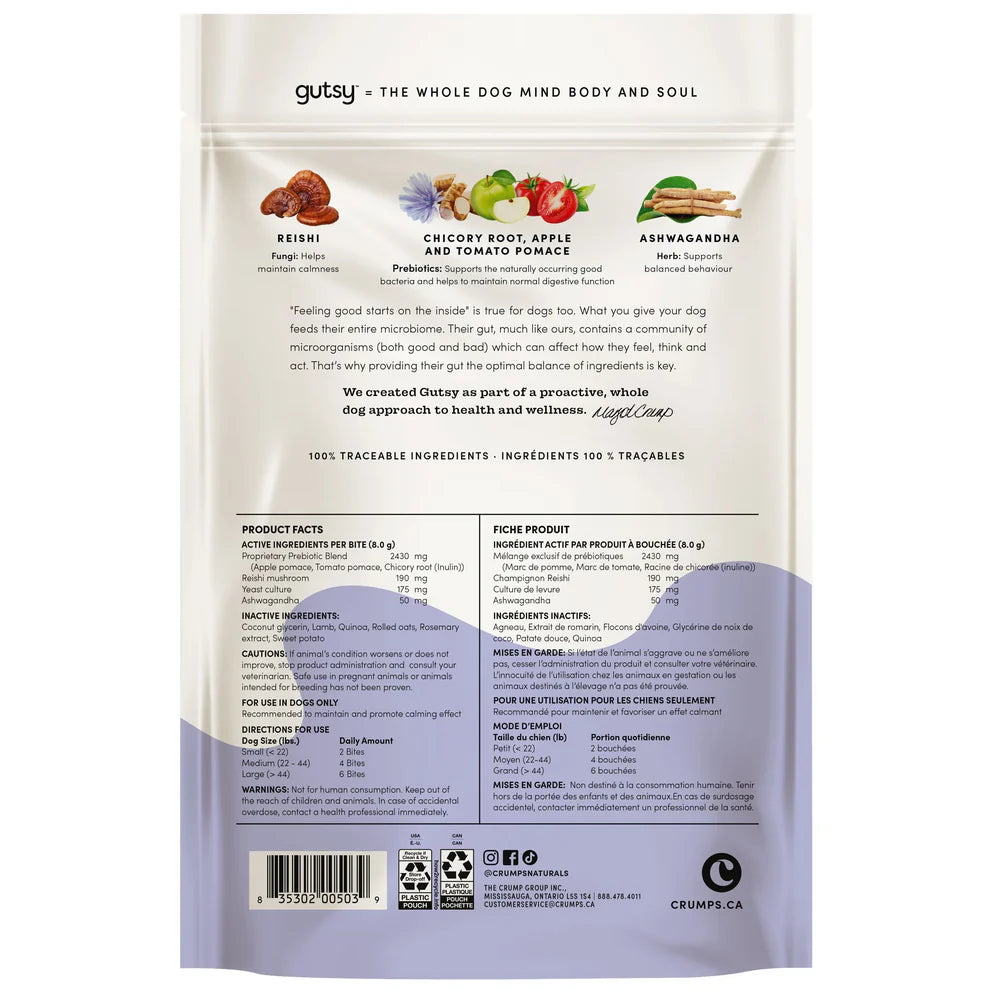 Crumps Naturals Gutsy Calm Bites