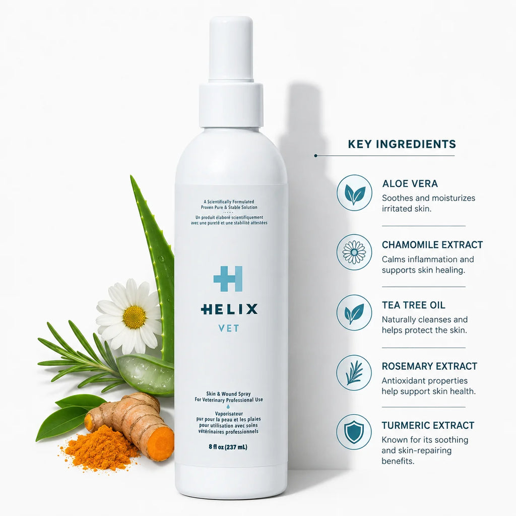 Petserve HELIX Vet Pure Antimicrobial Skin & Wound Spray