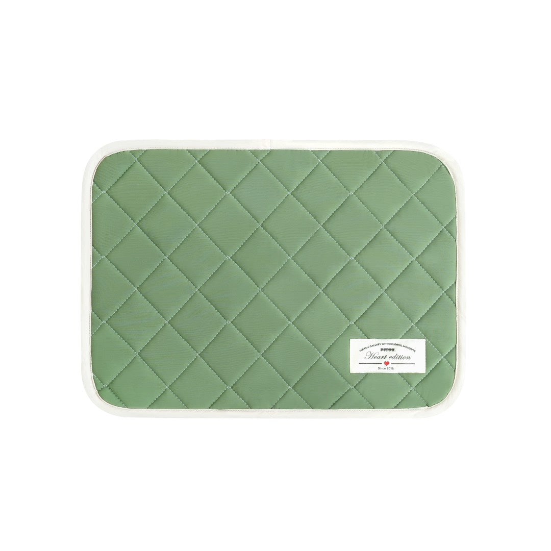 Puppy Gallery Airy Pet Cooling Mat Khaki Green