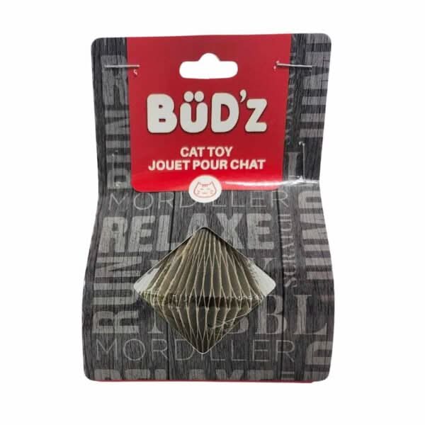 Bud'Z Cat Toy - Small Cardboard Diamond Cat