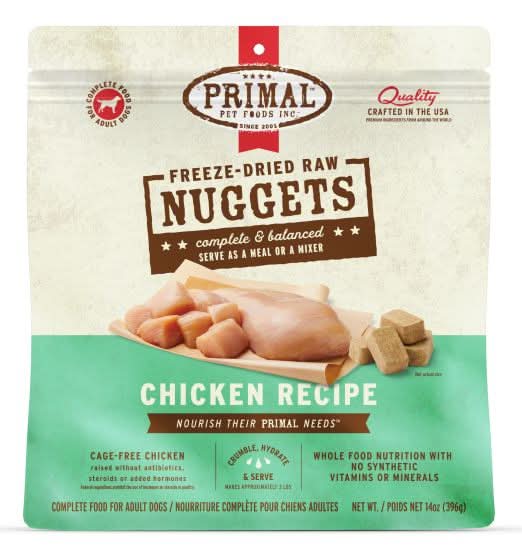 Primal - Dog Freeze Dried Chicken Nuggets