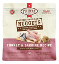 Primal - Dog Freeze Dried Turkey & Sardine Nuggets