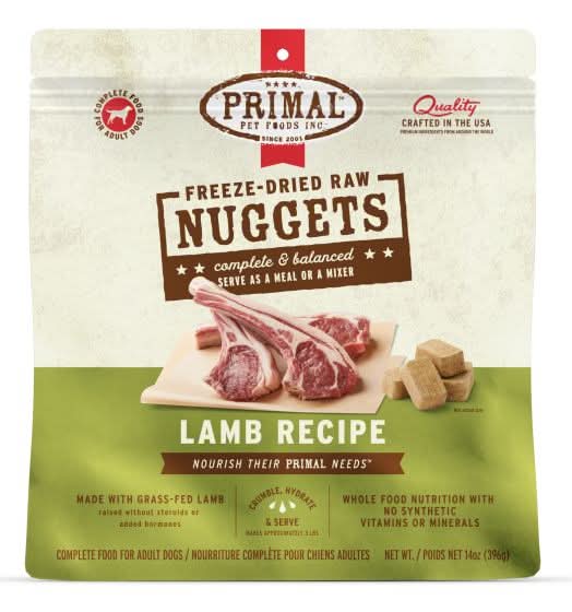 Primal - Dog Freeze Dried Lamb Nuggets