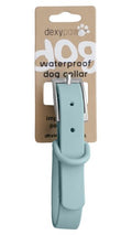 Dexypaws Waterproof Dog Collar, Sky Blue