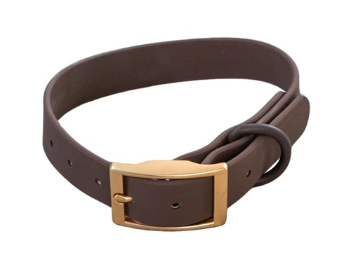 Dexypaws Waterproof Dog Collar, Espresso