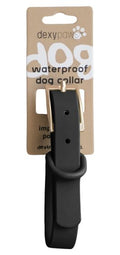 Dexypaws Waterproof Dog Collar, Black