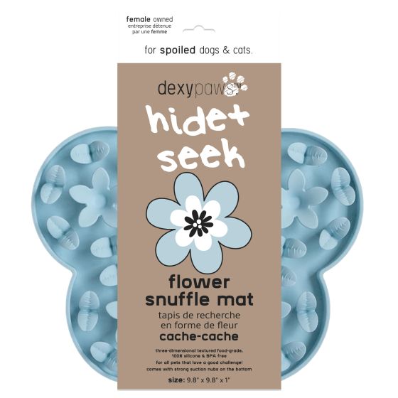 Dexypaws Silicone Snuffle Mat "Hide + Seek"