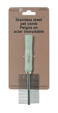 Dexypaws Stainless Steel Double Detangling Comb For Pets