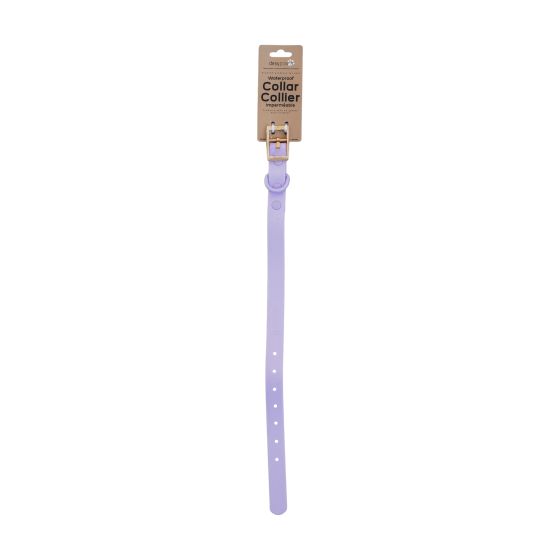 Dexypaws Waterproof Dog Collar, Lilac