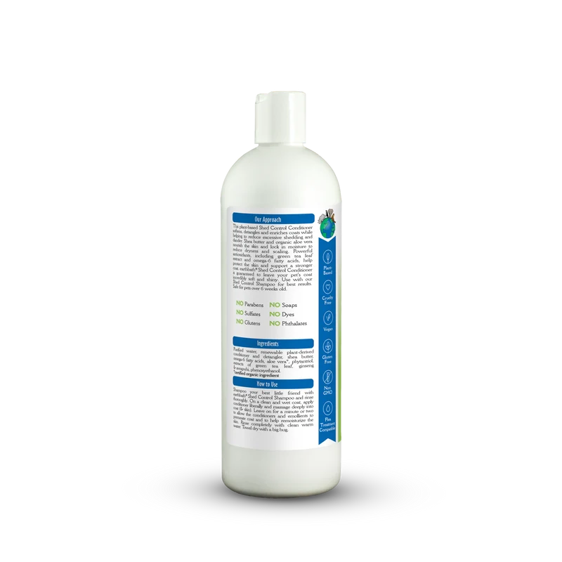 Earthbath - Shed Control Conditioner Green Tea & Awapuhi 16 oz