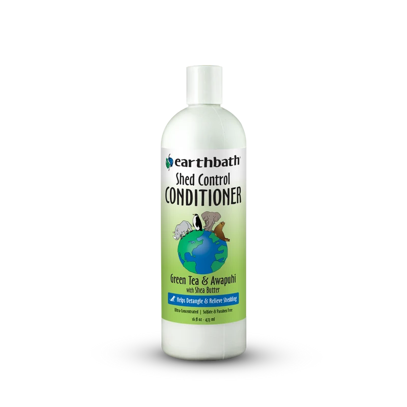 Earthbath - Shed Control Conditioner Green Tea & Awapuhi 16 oz