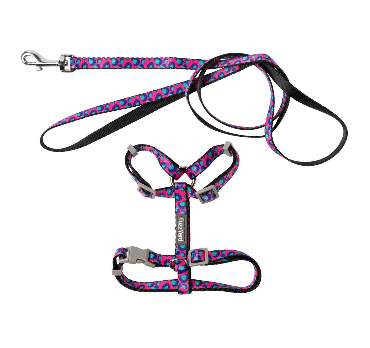 Fuzzyard Cat Walking Set - Bubblegum