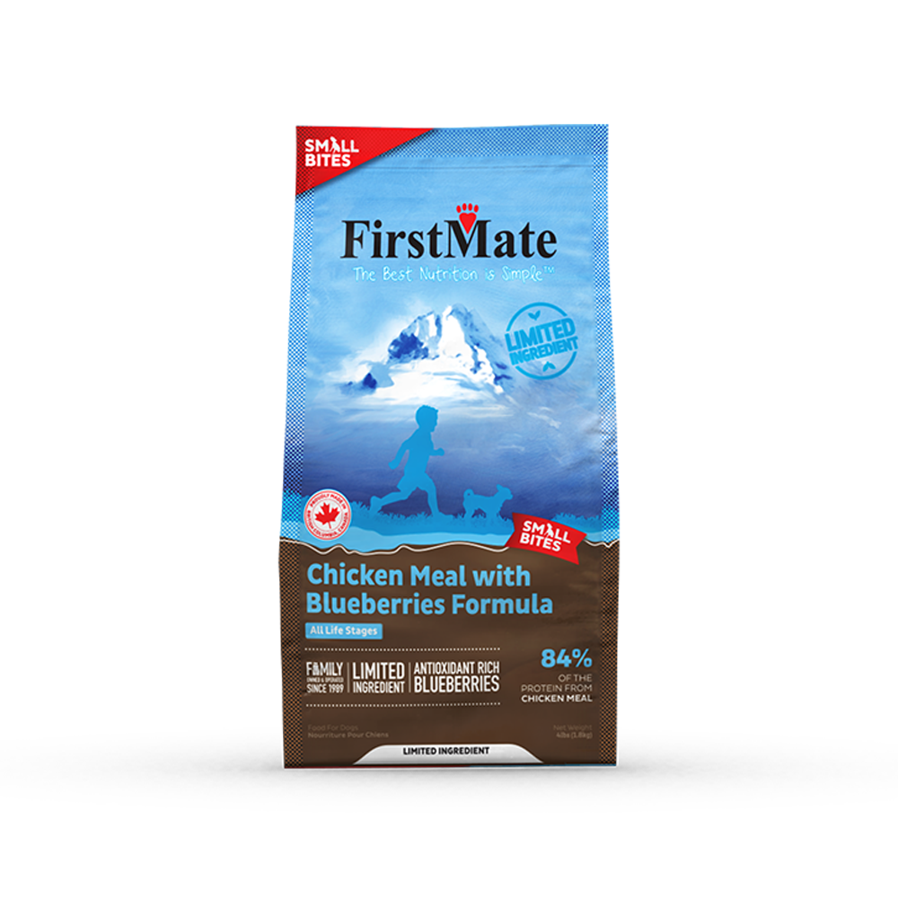 FirstMate - Dog Grain Free LID Chicken & Blueberry Small Bites