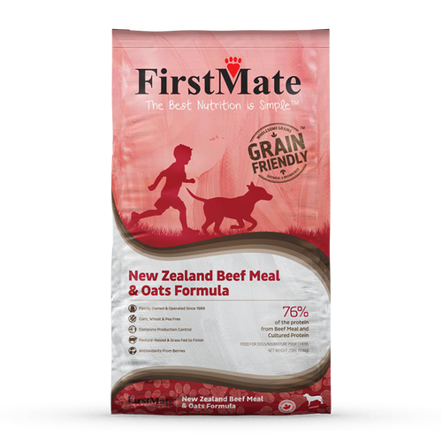 FirstMate - Dog Grain Friendly New Zealand Beef Meal & Oats