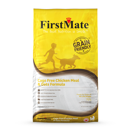 FirstMate - Cage Free Chicken & Oats Dog Food Formula