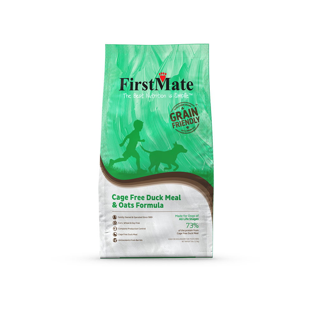 FirstMate - Grain Friendly Cage-Free Duck & Oats Formula