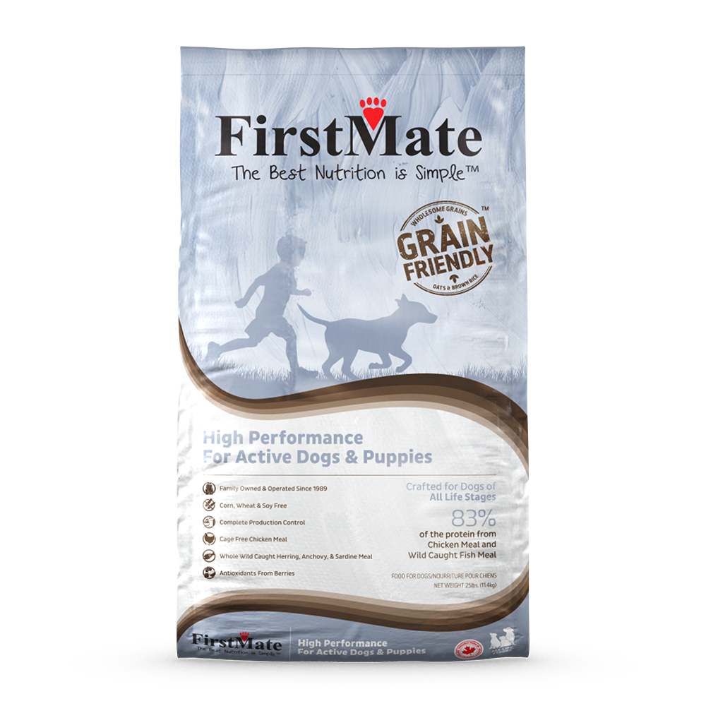 FirstMate - Grain Friendly High Performance for Active Dogs and Puppies