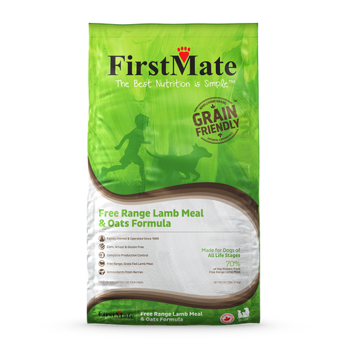 FirstMate - Free Range Lamb & Oats Dog Food Formula