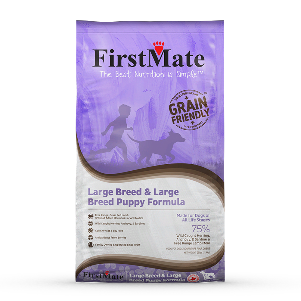 FirstMate - Dog Grain Friendly Large Breed & Large Breed Puppy Formula