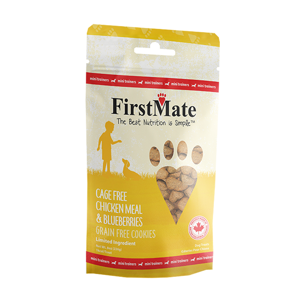 FirstMate - Dog Treats Chicken with Blueberry MINI