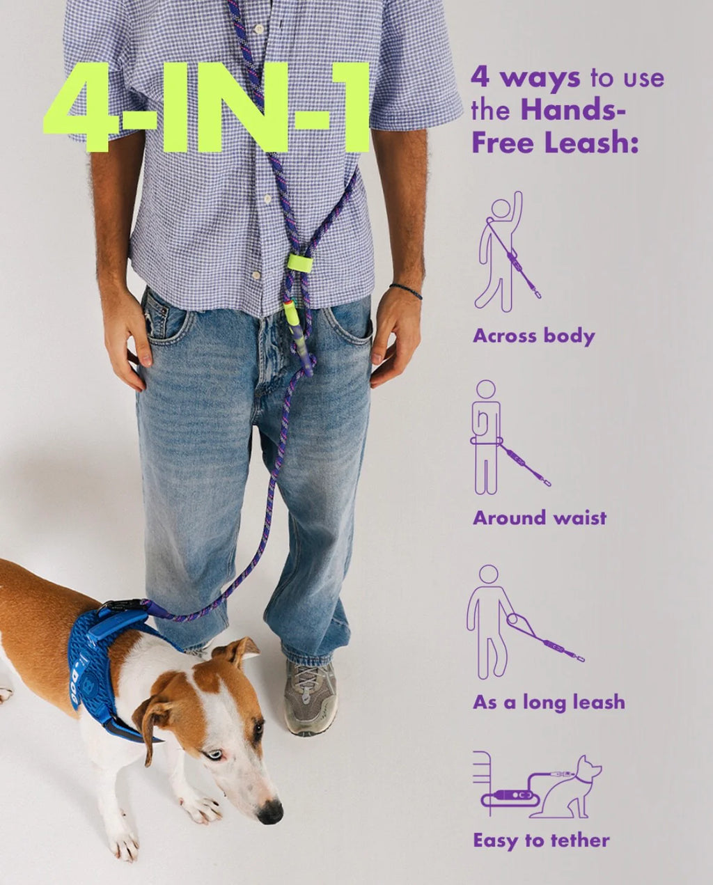 Zee.Dog Tokyo Hands-Free Leash