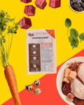 Just Raw - Chicken & Beef Variety Dinner 6LB (6 x 1LB)