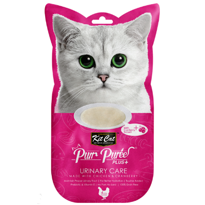 Kit Cat - Purr Purées Urinary Care Chicken & Cranberry