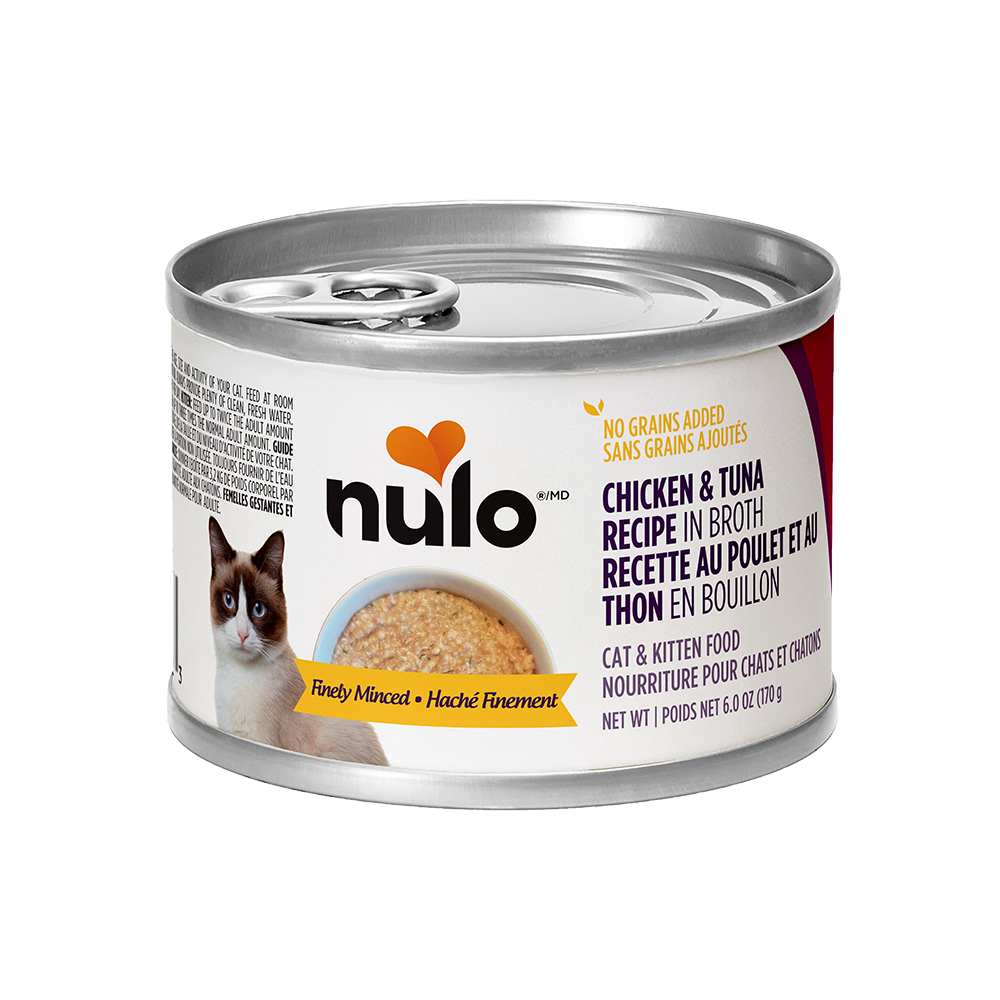 Nulo - Cat & Kitten Finely Minced Chicken & Tuna