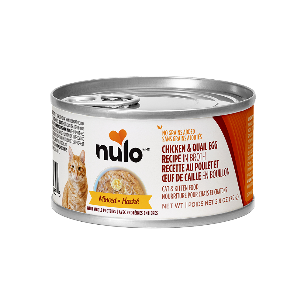 Nulo - Cat & Kitten Minced Chicken With Whole Quail Egg