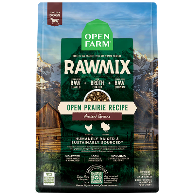 Open Farm - RawMix Open Prairie Recipe with Ancient Grains Dry Dog Food