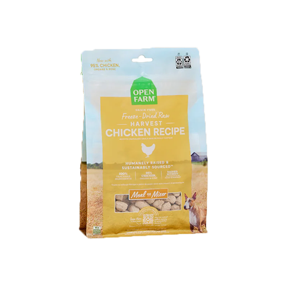 Open Farm - Harvest Chicken Freeze Dried Raw Dog