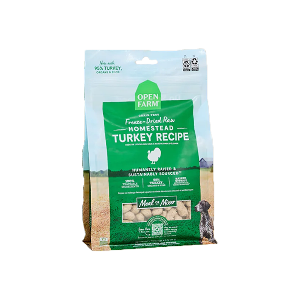 Open Farm - Homestead Turkey Freeze Dried Raw Dog Food
