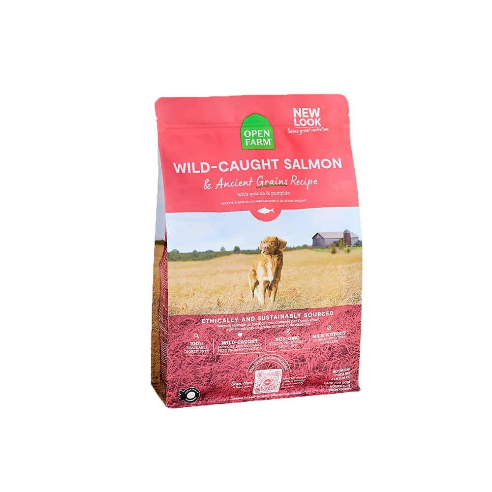 Open Farm Wild - Caught Salmon & Ancient Grains Dry Dog Food
