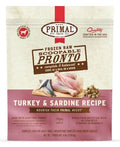 Primal - Dog Frozen Pronto Turkey & Sardine