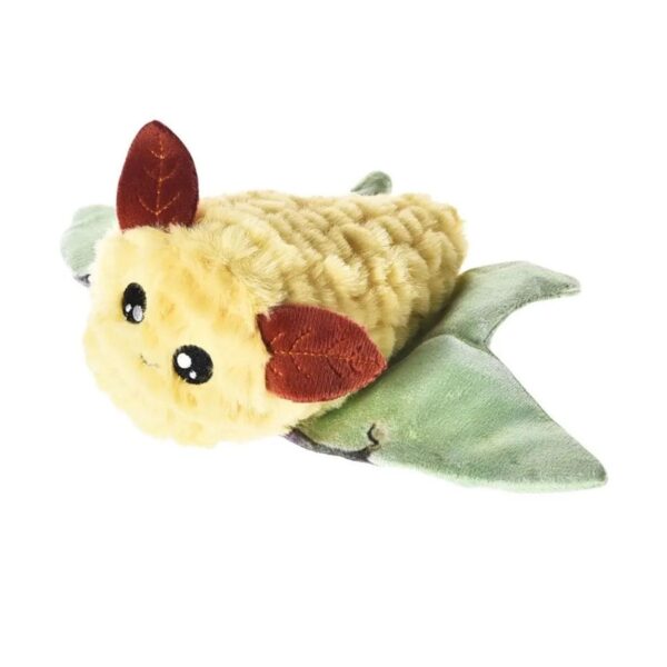 Bud'Z - Plush Dog Toy Yellow Moth Dog