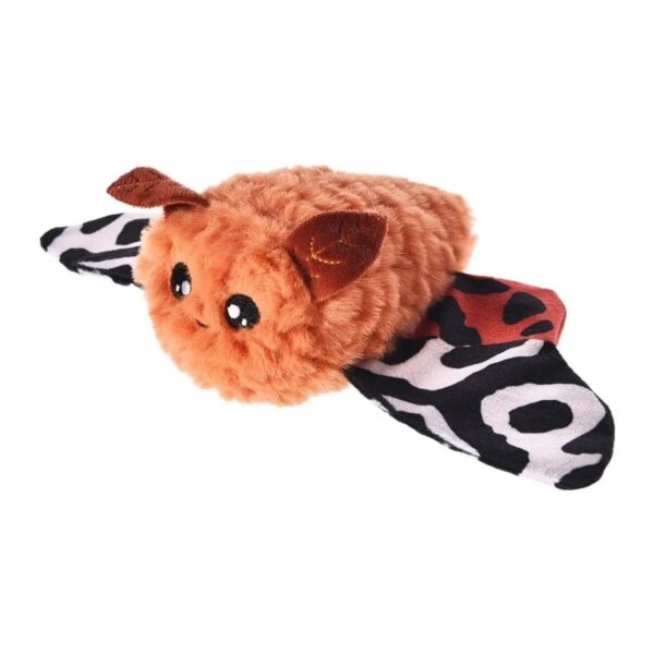 Bud'Z - Plush Dog Toy Orange Moth