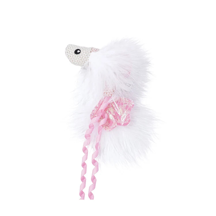 M-PETS Plume catnip toy Pink fish