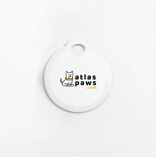 Circle Collar Tag with Lost & Found Service