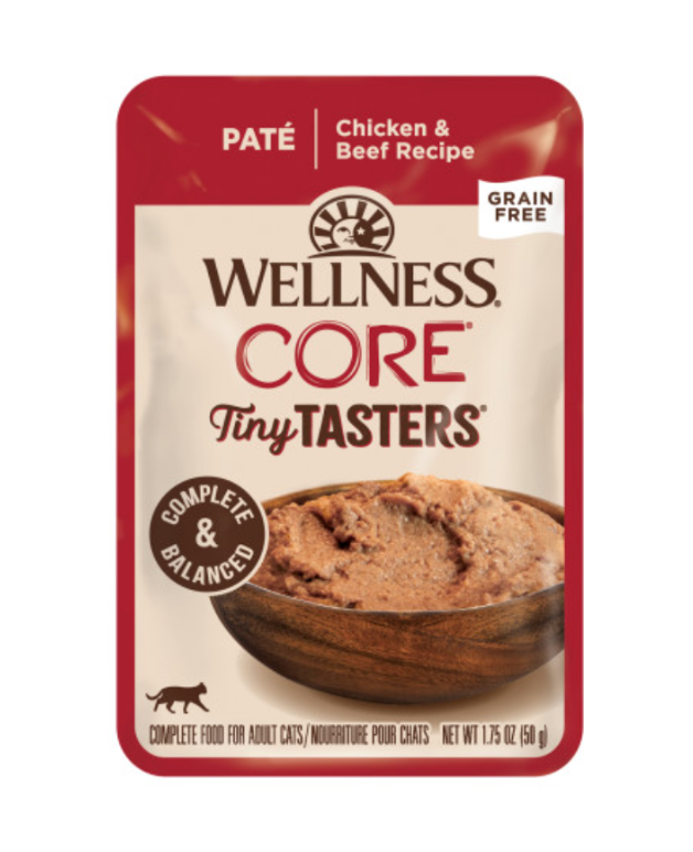 Wellness CORE Tiny Tasters Chicken & Beef Wet Cat Food