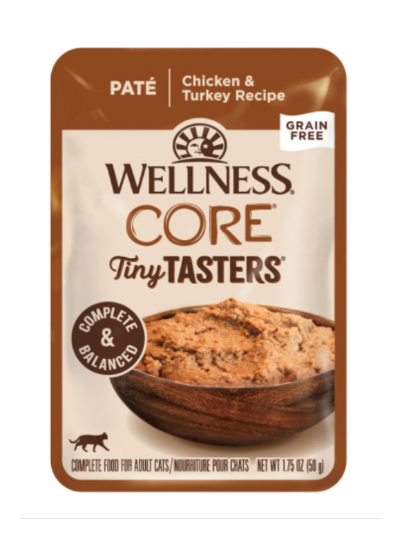 Wellness CORE Tiny Tasters Chicken & Turkey Wet Cat Food
