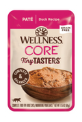 Wellness CORE Tiny Tasters Grain Free Paté Duck Recipe Wet Cat Food